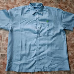 Formal Sky-blue Shirt