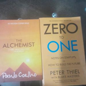 The Alchemist And Zero To One Combo