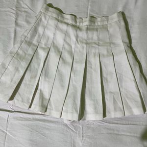 White Tennis Skirt