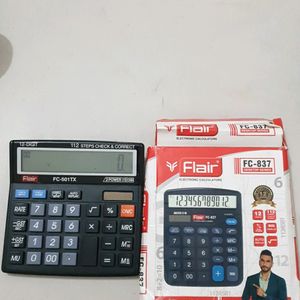 Flair FC-837 Desktop Series Calculator