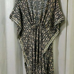 Kaftan Dress With Pants