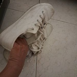 White Casual Shoes