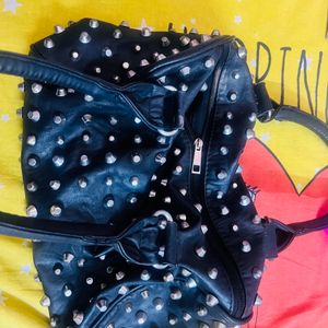 Aldo Black Stud Bag