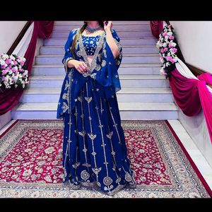 Royal Blue Lehnga