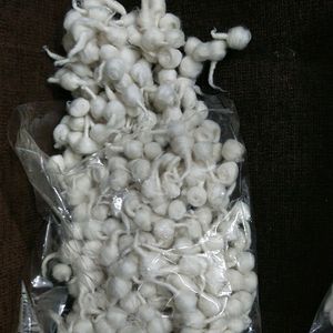 Krishna White Round Or Gol Handmade Cotton Wicks D