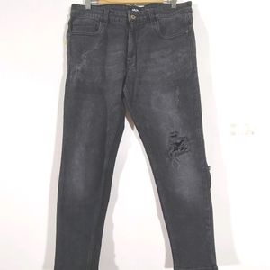 Charcoal Torn Jeans (Women's)