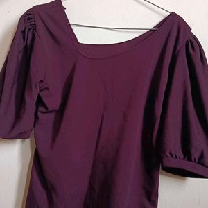 Wine Colour Top New One