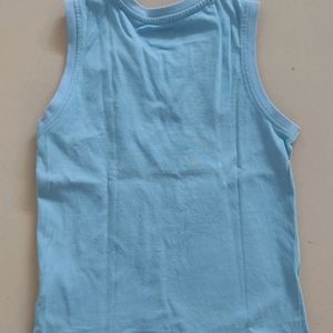 Sleeveless Kids T Shirt