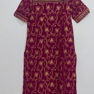 Magenta Kurta