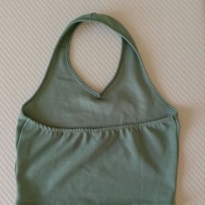 Backless Top (Sea Green) Trendy