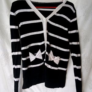 Striped Cardigan