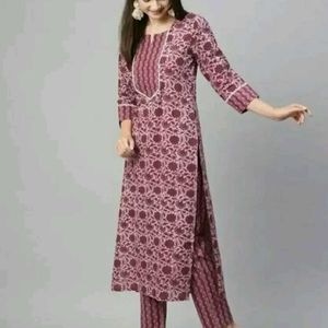 Cotton Printed Dress Ma