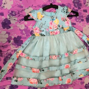 2 to 3 Year Girl's Frock