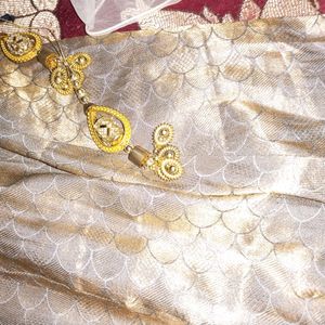 Beautiful Pearl Work  Lehnga Set