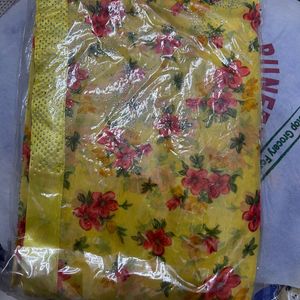 Yellow Saree For Haldi Special