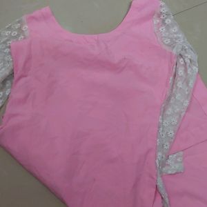 Pink Kurta