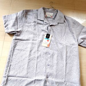 Powerlook Grey Designer Shirt