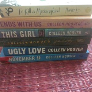 Colleen Hoover 5 Books + To kill A Mockingbird