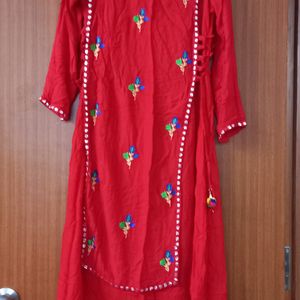 Red Kurta