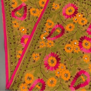 Wool work Detailed Dupatta