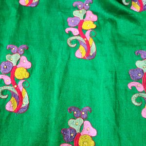 Green Patiala Salwar Kurti Set