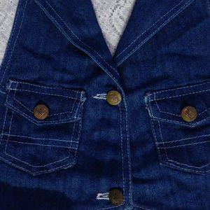 Blue Denim Jacket For Girls And Women's