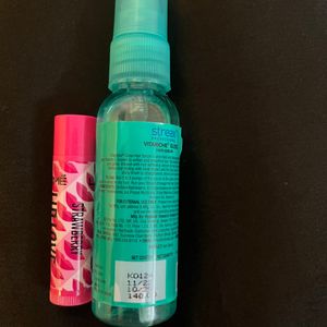 Streax Hair Serum & Lakme Lipbalm