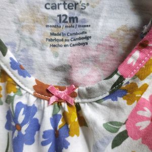 Carter's Branded Floral Coords For Toddlers