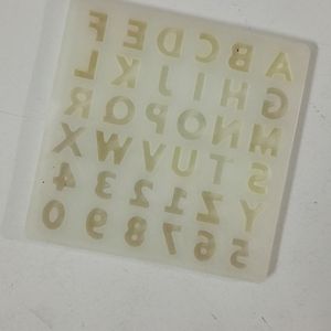 Small Alphabet Mould