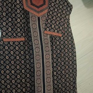 Black Daily Use Kurta (Women)