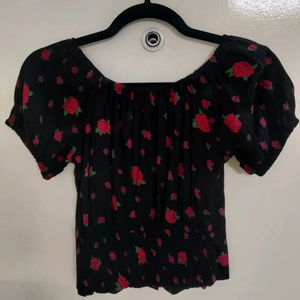 Floral Print Top