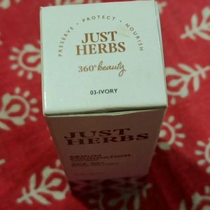 Just Herbs Serum Foundation Shade 03 Ivory