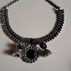 Oxidized Jewellery Set