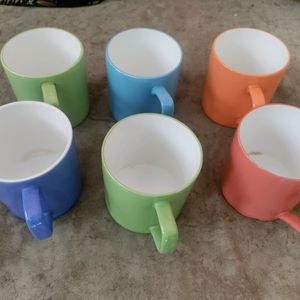 Different colours Tea Mugs