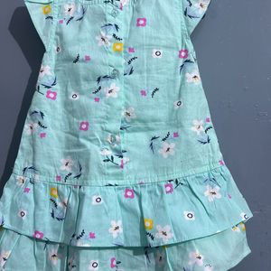 Baby Frock With Beautiful Butterfly’s