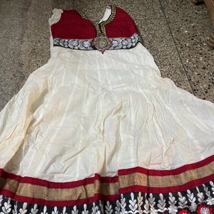 Off White Anarkali