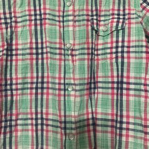 Multi-coloured checked shirt by People