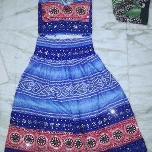 Traditional Gujrati garba Dress for 10-12 year Old