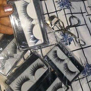 5 Eyelashes With Free Tools And blusher