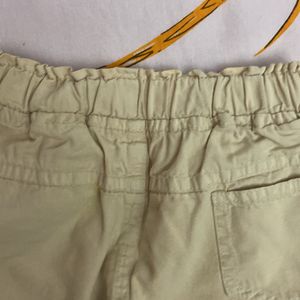 Kids Shorts - Beige