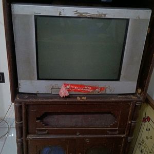 Combo 2 Wooden Showcase With Colour Full Tv