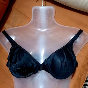 Unlined Satin Bra 36-38