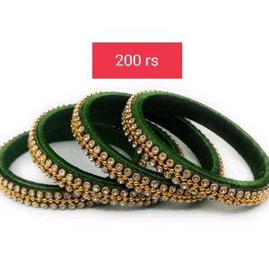 New Silk Thread Bangles Set