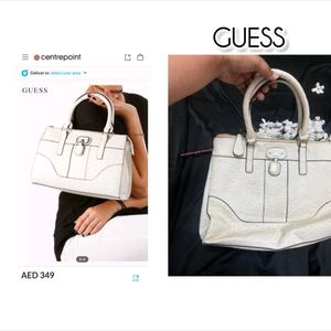 Guess Ostrich leather handbag