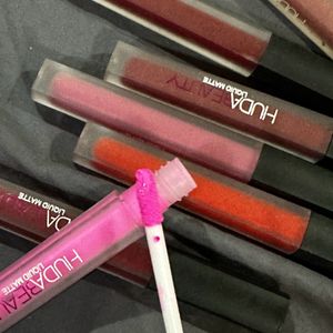 Combo Of 8 Huda Beauty Matte Lipstick