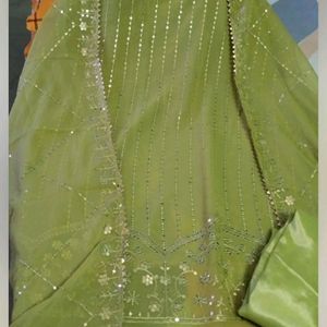 New Lemon Green Kurta Set & Suits