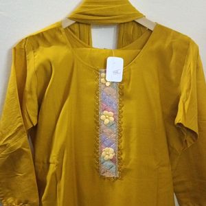 Kurti Set In Art Silk