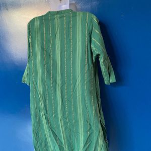 Green Casual Kurta🌸#kurta #womanwear #rangmanch