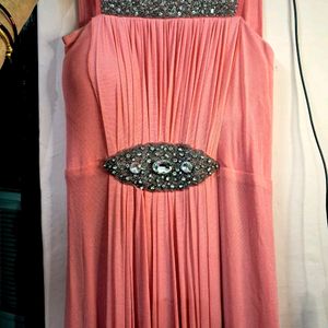 Gorgeous Light Pink Coral Gown For Wedding