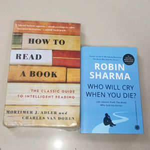 How To Read A Book & Robin Sharma Combo